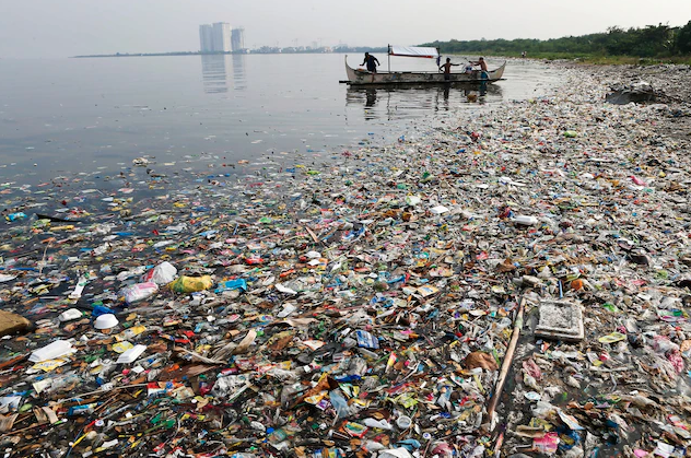 到2050年，海洋中所有塑料的重量可能與魚類的重量相當(dāng)