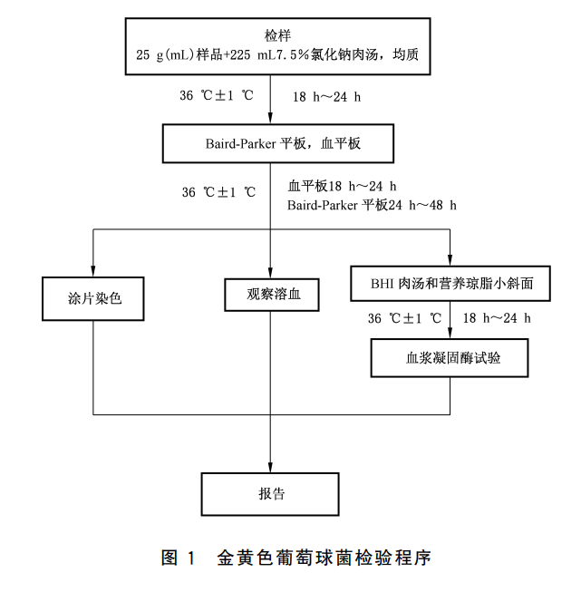 金黃色葡萄球菌定性檢驗